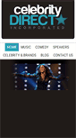 Mobile Screenshot of celebrity-direct.com